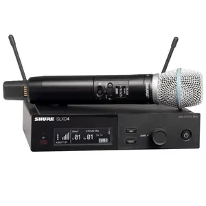Shure SLXD24/BETA87C 舒尔手持无线麦克风 新品手持无线话筒 一拖一无线话筒 无线
