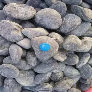 黑色鹅卵石 鹅卵石滤料 荣茂***格