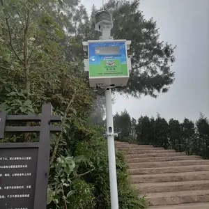 空气清新度负氧离子检测系统 景区天然氧吧在线监测系统