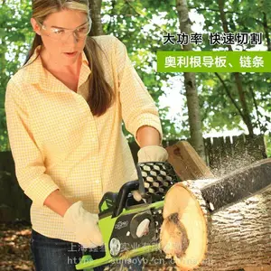 CSF401油锯格力博Greenworks40V电链锯 40V锂电链锯 低噪音