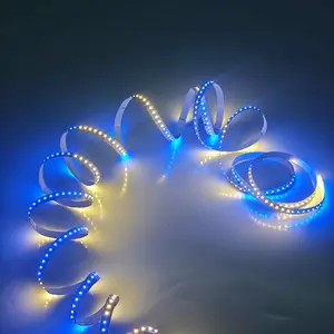 供应高密度四色RGBW灯带 560灯/米 10MM 24V全彩RGBW贴片LED灯带