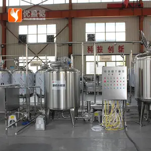 巴氏奶加工流水线设备 固体酸奶加工设备 乳品加工设备 牛奶制冷罐厂家