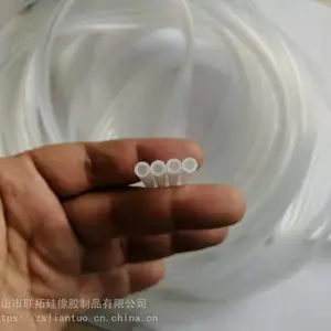 3*5/5*8医用硅胶排管 器械设备硅胶并排管多腔气管 按摩器硅胶管