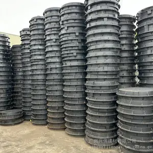 重型加重铸铁沙井盖 球墨铸铁圆井下水道沟盖板 排水沟专用