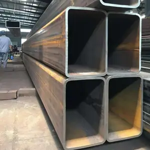 20#50*70*5异型管 Q345E70*70*5方矩管Q345D焊管热镀锌方矩管