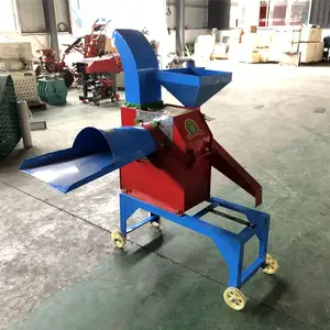 家用小型铡草揉丝粉碎一体机秸秆粉碎机玉米粉碎切草机