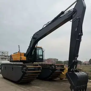 宜宾哪里有水陆挖机租赁水上漂挖掘机租赁电话