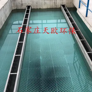 供应自来水厂沉淀池35斜管填料pp材质天欧环保