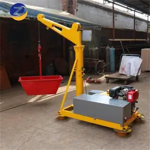 柴油动力小型吊机建筑柴油吊机便携式小吊机外贸***