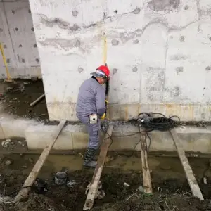 莱芜消防水池交接缝漏水堵漏注浆工艺