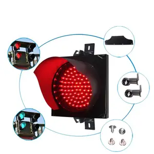 厂家直销 交通信号灯 LED信号灯 LED警示双色信号灯 顶石门业