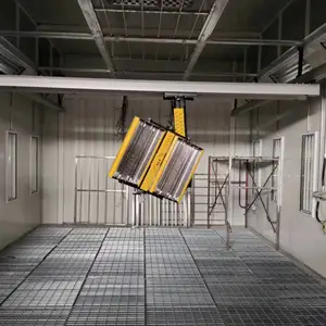 修漆房补漆轨道式悬挂移动烤漆灯烤房高温烤灯200摄氏度烤灯