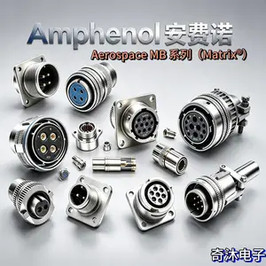 安费诺 MS3476L14‑19P‑19S 14 外壳卡口式圆形航空航插连接器