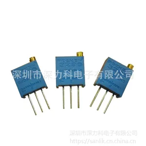 3296W-1-103ԭװ 10K ��Ȧ���ܿɵ���λ�� 3296W����ʽ �ɵ�����