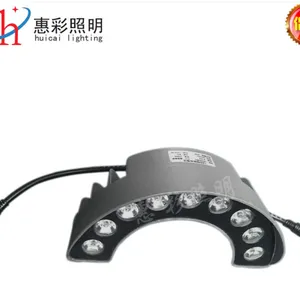 9W低压金黄光瓦楞灯 9W景观塔用外控瓦片灯 12W寺庙用月牙灯