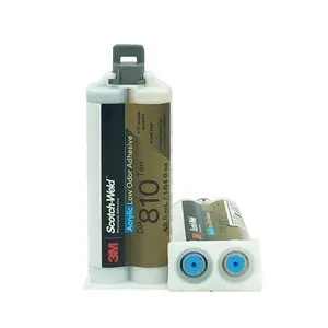 3M DP810AB结构胶 低气味丙烯酸胶粘剂 金属铝合金不锈钢材料粘合