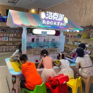 洛克淘矿乐园 儿童淘矿石设备 室内淘矿小镇 商场娱乐设备小矿工乐园