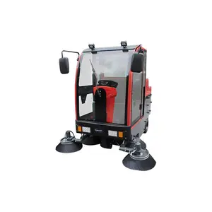 嘉洁通 S1900T 大型驾驶扫地机 全封闭工业商用户外新能源锂电扫地机