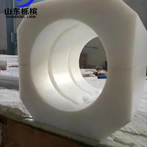 高分子聚乙烯轴衬矿用耐磨减震衬套加工件
