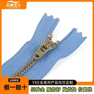YKK�������� 4�����ͭ�տ�Y��ţ�п����п���ͷ��ɫ��Ʒ��������