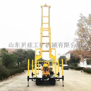 bz-200L型履带液压岩心钻机 油压龙门钻塔地勘钻机 山地打孔取心机
