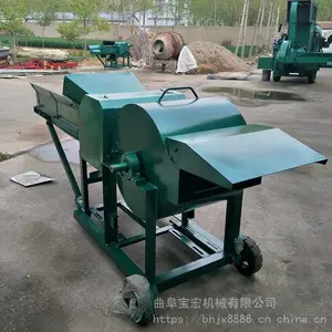 青饲料秸秆揉丝机 养殖专用秸秆粉碎揉丝机 热销多功能铡草机