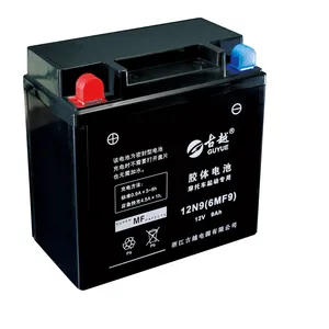 6MF9古越胶体电池 豪爵大阳嘉陵钱江铃木摩托电池