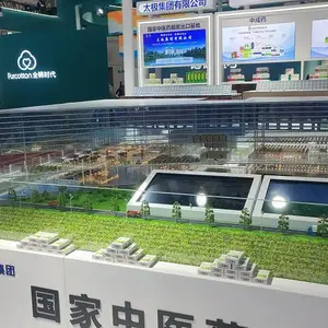 片区开发电子沙盘 地块划分建筑路网 新城建设项目沙盘定做