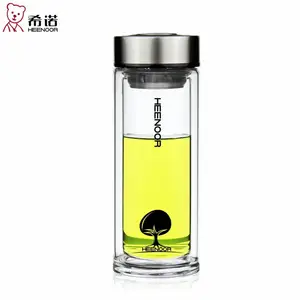 希诺总代理 希诺双层玻璃杯定制 畅销款商务团购礼品杯