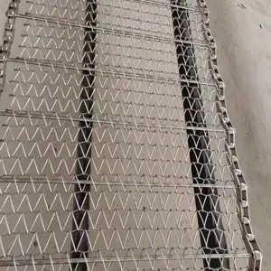 德宁 304不锈钢耐腐蚀抗拉耐磨链条 不锈钢网链输送带