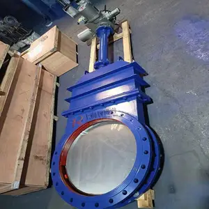 智能调节开关型一体化电动不锈钢刀闸阀PZ973H-10P-DN100