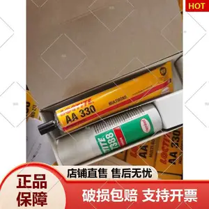 乐泰 AA330结构胶 高粘度防水胶 粗糙多孔表面快干胶 单组份工业胶50ml