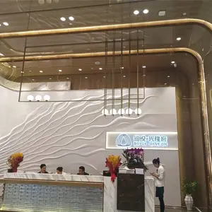 厂家直销家居装饰生态树脂板 生态艺术树 表面光滑立体 可定制花纹