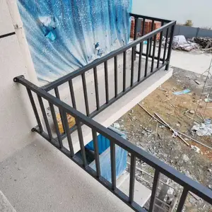 娄底锌钢栏杆_锌钢生产厂家_空调护栏_楼梯护手