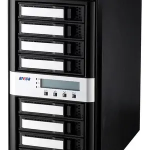 Areca ARC-4038ML+ARC -1226X 8盘高清磁盘阵列80TB存储容量