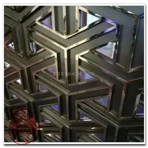 沈阳不锈钢厂家供应黑钛不锈钢屏风 酒店不锈钢屏风 不锈钢屏风