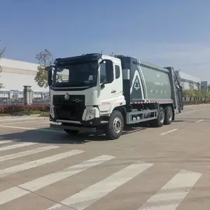 重汽豪沃V5后双桥20–25方压缩式垃圾车