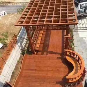 金华防腐木、金华菠萝格、金华长廊、金华凉亭、金华花箱