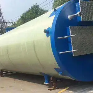 河北世锦玻璃钢一体化泵站 地埋式污水提升泵站 抗腐蚀耐酸碱