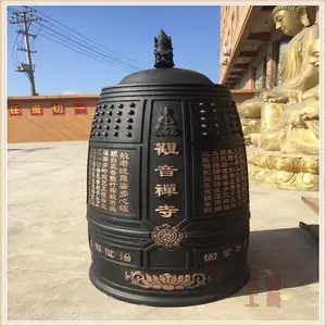 寺庙铜钟　正圆法器***大钟生产　黄铜大钟
