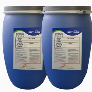 韩国SK水性饱和聚酯乳液EM-360水性胶黏剂水性涂料树脂乳液