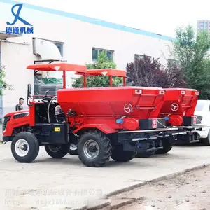 大棚里撒粪车 洒肥料机器