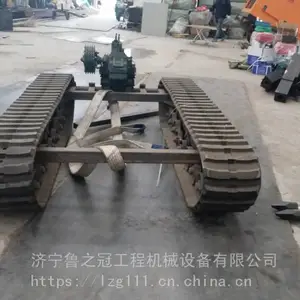 定制加工供应橡胶履带 履带运输车配件 工程履带运输车底盘厂家 电话 地址