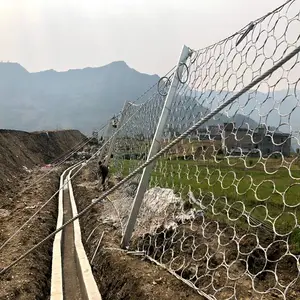 厂家批发主动边坡防护网 被动防护网 环形网 支持包工包料