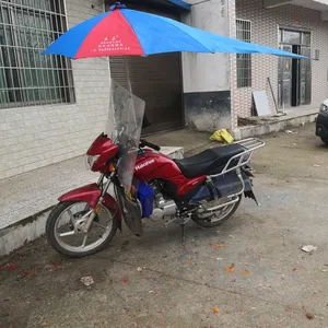 电动车雨棚篷遮阳伞支架防紫外线女晴雨两用折叠黑胶摩托车防晒
