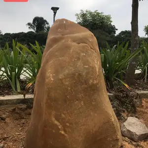 供应梅州 园林景观石 村牌石 假山石