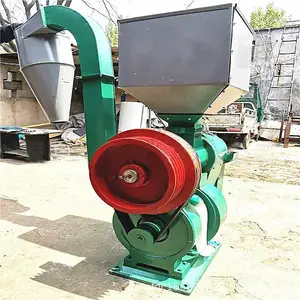 小型双风道打米机多功能谷子碾米机 家用水稻加工机