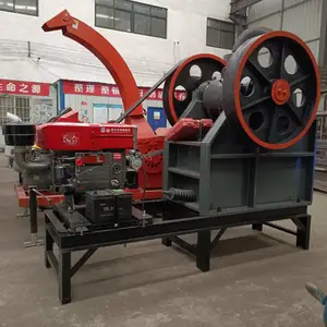 粗细鄂式破碎机 中小型矿山粗碎机械 移动粉碎石子机器