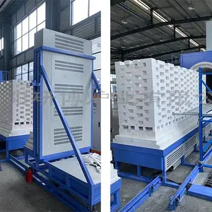 【全自动台车炉】智能控温 台车自动进出 大吨位载料 节能30%