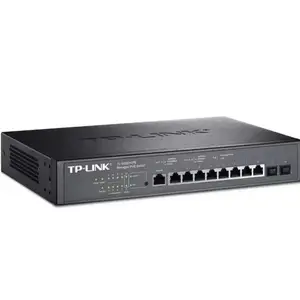 TP-LINK 8口千兆+2个SFP口POE二层网管型交换机TL-SG3210PE